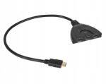 Cabletech Kapcsoló 3x HDMI/1x Hdmi Cabletech ZLA0310 (ZLA0310)