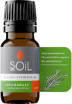 SOiL Ulei Esential Lemongrass Pur 100% Organic, 10ml, Soil