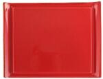 Porland Platou pentru friptura, portelan, 32x26cm, "Seasons", Rosu - Porland (04ALM001597) Tava