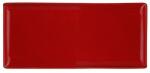Porland Platou portelan, 16x35cm, "Seasons", Rosu - Porland (04ALM001591) Tava