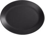 Porland Farfurie ovala, portelan, 31cm, "Seasons", Negru - Porland (04ALM001513)