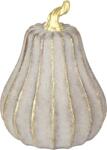 MagicHome Decor dovleac MagicHome Nature din polyresin, auriu-gri, 16, 2x21, 4 cm (8092414)
