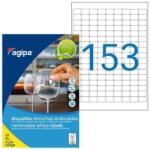 agipa Univerzális, levehető címkék 22x16mm Agipa A4 25 lap