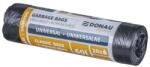 DONAU Home DONAU-HOME zacskók, univerzális, 60 ℓ, 20 db, fekete