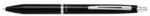 Pilot Golyóstoll, 0, 32 mm, nyomómechanikával, fekete testtel, PILOT "Acro 1000", kék