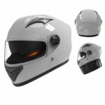 Fixato Casca Moto/Scuter FIXATO Ultra, Protectie UV, Viziera Dubla, Ventilatie buna si permeabilitate la aer, Esarfa de iarna detasabila, Marime universala 59-62 cm, Gri (casca-ultra-fullface-gri)