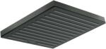 Hansgrohe Pulsify E - Pălărie de duș, 26x26 cm, crom negru periat 24330340 (24330340)