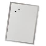 Herlitz Mágnestábla 40x60 cm ezüst színű fa kerettel
