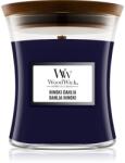 WoodWick Hinoki Dahlia lumânare parfumată cu fitil din lemn 275 g