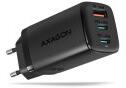 AXAGON ACU-DPQ65 GaN Hálózati Töltő 65W - Fekete ACU-DPQ65