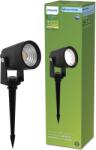 Philips Reuel GardenLink SP beépíthető kerti spotlámpa, 24V, 1.5W, 180 lm, meleg fehér fény (2700K), IP44, 27 cm, Fekete, E energiaosztály