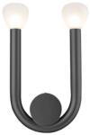 Viokef Lighting Corp de iluminat de perete DELORI 2xG9/28W/230V negru (VI0078)