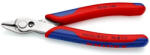 KNIPEX Műszerész (elektronikai) oldalcsípő fogó, XL 140 mm, kétkomponensű nyél - 78 03 140 SB (KNI7803140SB)