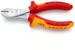 KNIPEX VDE oldalcsípőfogó D 3, 4/2, 5/2 mm - 74 06 160 (KNI7406160)