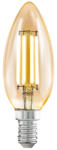 EGLO LED E14 C35 4W 2200K 270lm borostyán Eglo 110058 (110058)