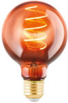 EGLO LED E27 G80 4W 2000K 30lm vörös Eglo 110091 (110091)