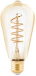 EGLO LED E27 ST64 4W 2200K 245lm borostyán Eglo 110083 (110083)