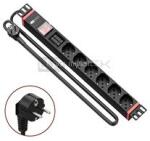 WP WPN-PDU-G03-06 19" PDU/elosztósor 6x Schuko aljzat (WPN-PDU-G03-06) (WPN-PDU-G03-06)