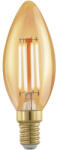 EGLO LED E14 C35 4W 1700K 300lm borostyán Eglo 110069 (110069)