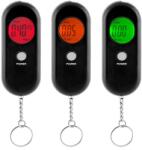 InnovaGoods Tester de alcool InnovaGoods, compact, negru, cu iluminare in 3 culori (17073627)