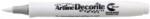Artline Marker ARTLINE Decorite, varf flexibil (tip pensula) - alb (EDF-F-WH)