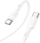 hoco. USB 2.0 Type C Összekötő Fehér 1m ---