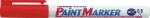 Artline Marker cu vopsea ARTLINE 444XF, corp metalic, varf rotund 0.8mm - rosu (EK-444XF-RE) - forit