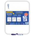 Alpino Tablita pentru scris 35 x 25 cm + marker, CLIPPER - alba (MS-PP0215GS)