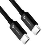 FORCELL USB 2.0 Type C Összekötő Fekete 3m 108997 (108997)