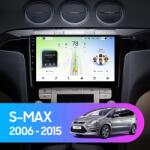  Autós navigáció Teyes CC4L DTS Ford S-MAX 2006-2015 6+64GB 9" QLED Qualcomm 2Ghz, Android 4G Bluetooth 5.1 DSP - B változat