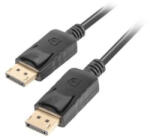 Lanberg Cablu Lanberg CA-DPDP-10CC-0005-BK DisplayPort - DisplayPort 0.5m Black (CA-DPDP-10CC-0005-BK)
