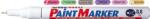 Artline Marker cu vopsea ARTLINE 444XF, corp metalic, varf rotund 0.8mm - alb (EK-444XF-WH) - forit