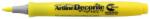 Artline Marker ARTLINE Decorite, varf flexibil (tip pensula) - galben (EDF-F-YE)