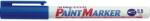 Artline Marker cu vopsea ARTLINE 444XF, corp metalic, varf rotund 0.8mm - albastru (EK-444XF-BL) - forit