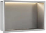 Rea süllyesztett polc 45 cm acél REA-08547 (REA08547)