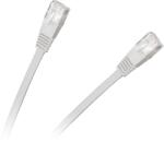 Cabletech Cablu de internet 5m plug-to-plug CCA alb cat. 6e (L-KPO2293-5-0)