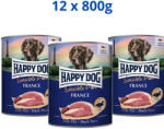Happy Dog France 12x800g konzerv Kacsa