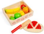 Bigjigs Toys Vágható Gyümölcsök Fa Dobozban (BJ472) - hellojatek