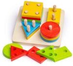 Bigjigs Toys Montesszori Formaillesztő Játék (BB094) - hellojatek