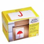AVERY 7252 Nedvesség piktogram 74x100mm 200db-os címke (AVERY_7252) (AVERY_7252)