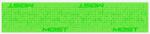 MOST Ghidolină MOST ULTRAGRIP EVO, 3 mm, verde fluo