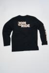 MTBIKER tricou cu mânecă lungă MTBIKER - JOIN THE RIDE, negru (XL)