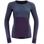 Devold Hanorac damă Devold Tuvegga Merino, reversibil, lilac (L)
