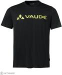 VAUDE Tricou VAUDE Logo, negru/galben (XXL)