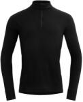 Devold Tricou Devold Duo Active Merino 205 Zip Neck, negru (S)