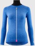 ASSOS Tricou damă ASSOS Ultraz Winter LS Skin Layer P1, calypso blue (I (M))