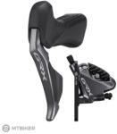 Shimano GRX Di2 ST-RX815/BR-RX810 Dual Control schimbător/frână hidr. , 2x11, stânga, Flat Mount, furtun 1000 mm + plăcuțe L03A