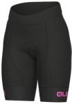 ALÉ Pantaloni ALÉ PRAGMA TRAGUARDO 2.0 damă, black/fluo pink (L)