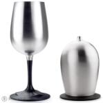 GSI Outdoors Pahar de vin GSI Outdoors Glacier Stainless Nesting Wine Glass