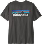 Patagonia Tricou Patagonia P-6 Logo, ink black (M)